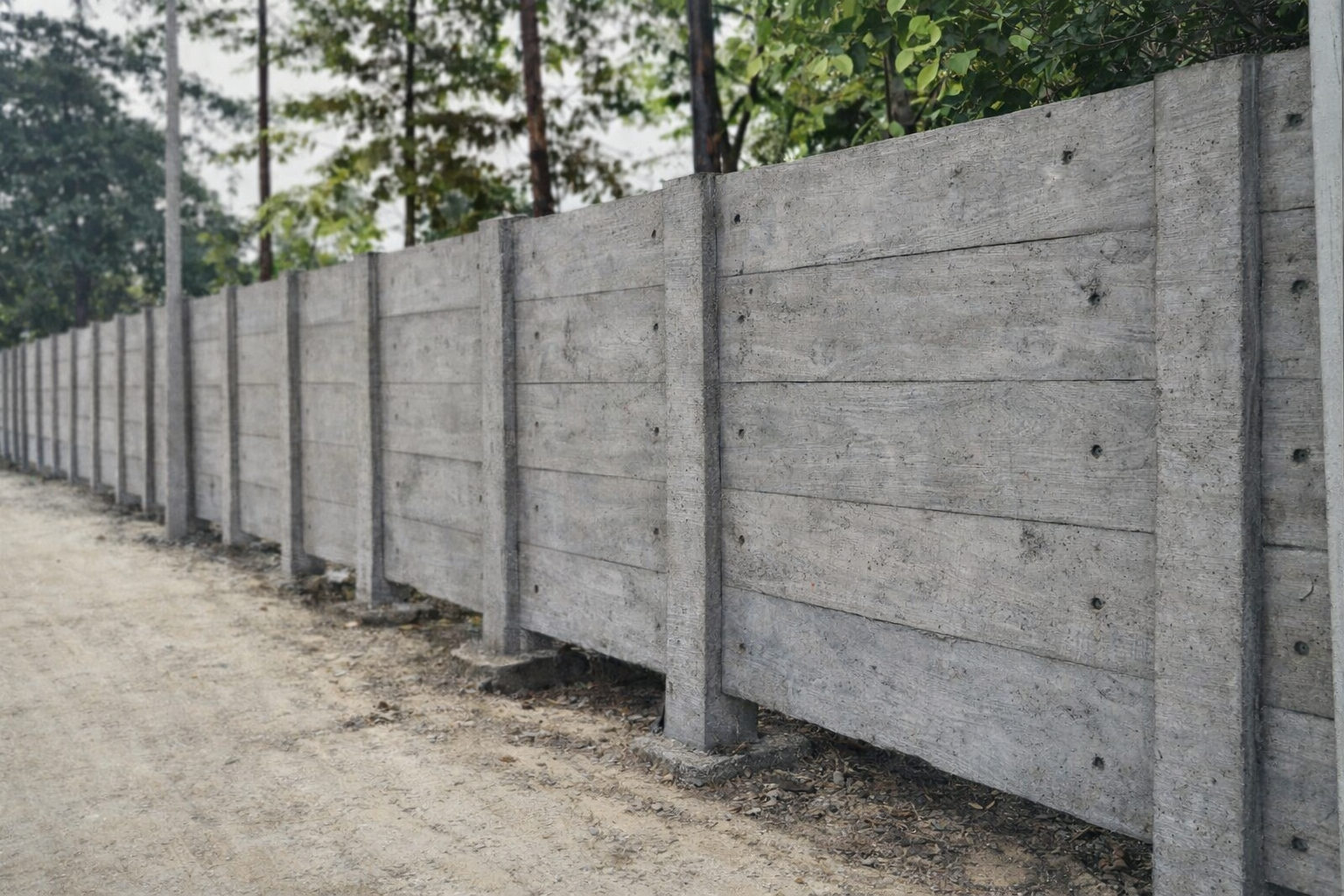 Heavy Duty Boundary Wall